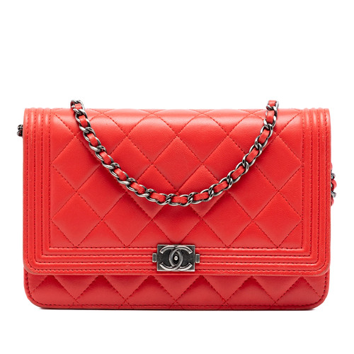 Chanel matelassé cuir - chanel,
