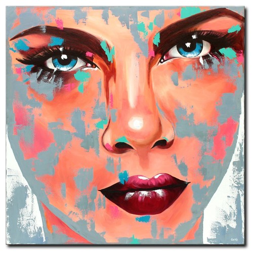 Quadro acrilico quadro donna