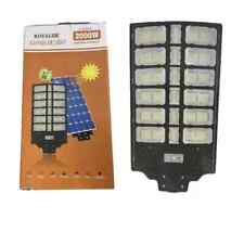 LAMPIONE 2000W STRADALE SOLARE FARO LED IMPERMEABILE CON TELECOMANDO E STAFFA