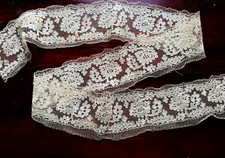 PIZZO ANTICO - tulle ricamato