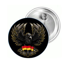 Spilla aquila tedesca nera