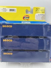 Scala HO Athearn RTR 29167 Seaco 40’ Set di contenitori intermodali (confezione da 3)