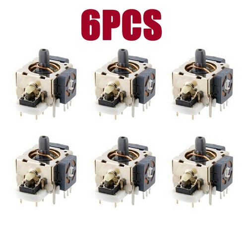 6pcs gamepad replacement - 6pcs, 3d