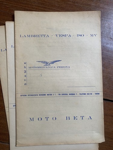 Depliant pubblicitario moto - pubblicitario,