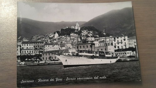 Cartolina sanremo scrcio - cartolina,