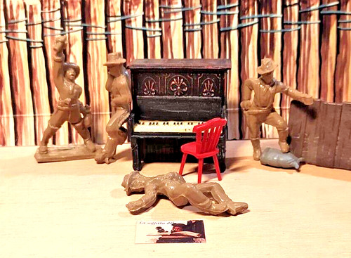 Progetto diorama saloon - diorama,