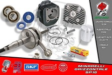 KIT MODIFICA COMPLETO MINARELLI ORIZZONTALE 70cc ALBERO MOTORE SP.10 COMPLETO