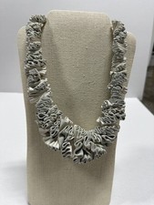 Frank Ideas Leather Ruffle