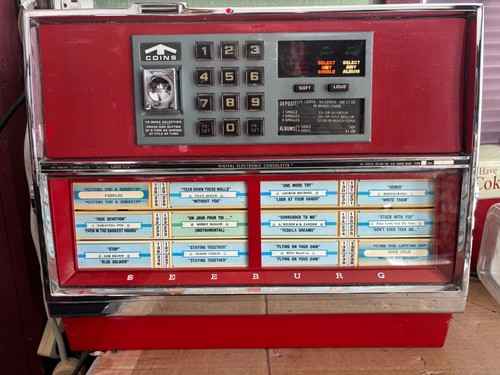 Seeburg jukebox wallbox dec - wallbox,