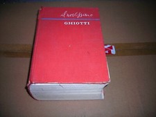 VOCABOLARIO ITALIANO FRANCESE/FRANCESE ITALIANO NUOVISSIMO GHIOTTI 1963