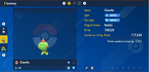 Pokemon scarlatto viola 6iv - e,