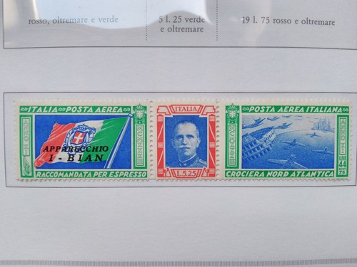 Regno posta aerea 1933 - -,