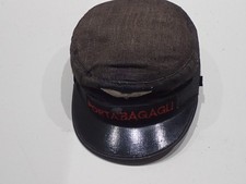 CAPPELLO BERRETTO D'EPOCA PORTABAGAGLI STAZIONE FERROVIARIA O AEROPORTO (S)