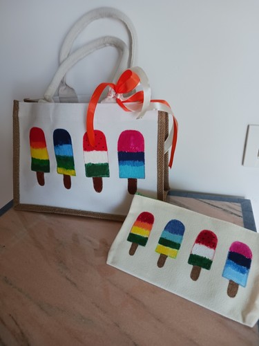 Borsa estiva cotone - in,