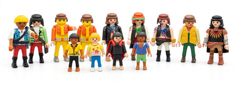 Lotto personaggi playmobil - lotto,