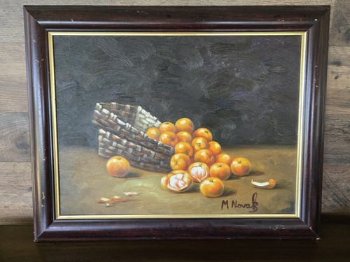 Quadro olio natura morta