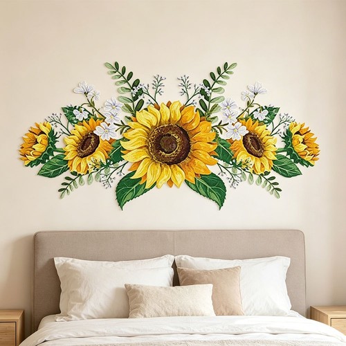 Adesivi murali girasole - girasole, vinile