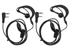 2X Headset Ham Radio Earphone Walkie Talkie Woki Toki Headphone For BAOFENG UV