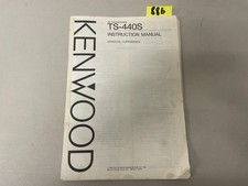 Kenwood TS-440S Ricetrasmettitore HF Manuale Istruzioni Libretto