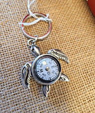 Portachiavi Bussola Tema Mare Made in Italy 🌊 TARTARUGA DI MARE Design Nautico
