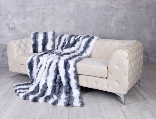 Eco pelliccia coperta - eco-pelliccia,