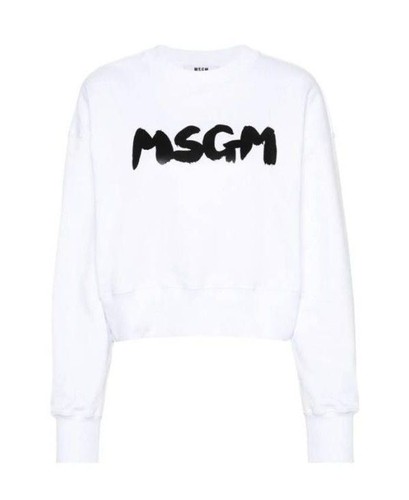 Felpa con logo msgm 152204877 - con,