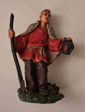 STATUINA PRESEPE UOMO PASTORE
