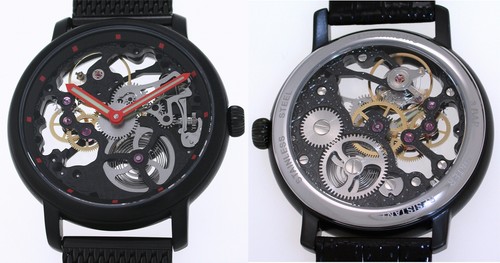 Orologio scheletrico meccanico