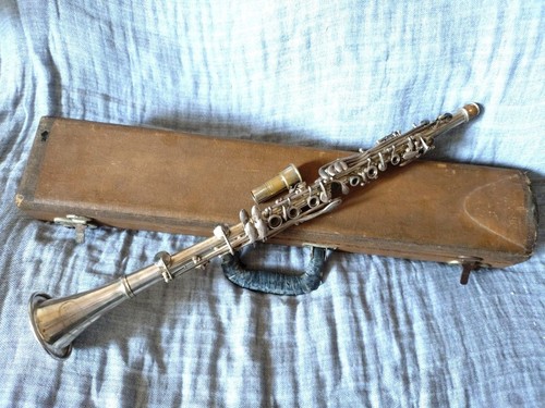 Clarinetto metallo le - b, m.