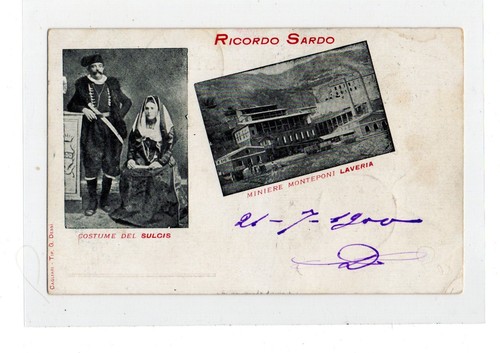 Sardegna 1900 cartolina - ,,