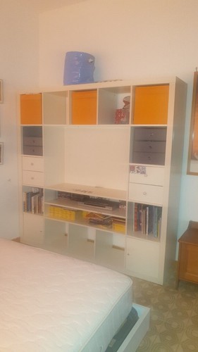 Libreria bianca ikea - libreria,
