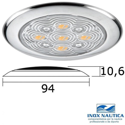 Plafoniera stagna led luce - led,