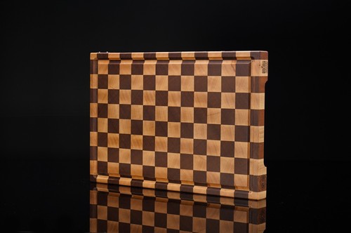 Tagliere scacchiera legno - scacchiera, in