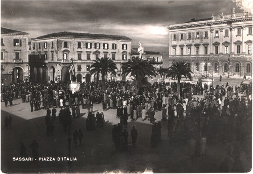 Sassari piazza italia fg - piazza,