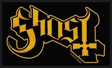 GHOST - Patch Aufnäher - logo 10x5cm