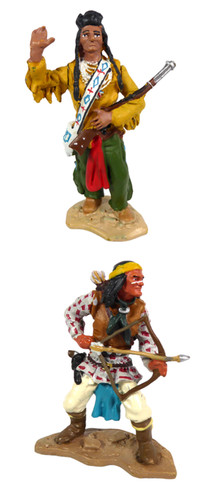 Figurine nativi americani - 2,
