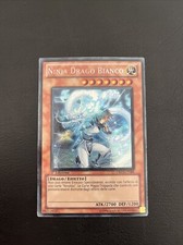 YU GI OH CARTA NINJA DRAGO BIANCO RARA SEGRETA ORCS 1ED OCCHI BLU LDD DECK
