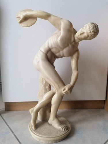 Statua discobolo - statua, "il