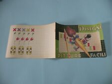 DISEGNI E PITTURE FACILI N° 2 EDITRICE BOSCHI ANNI '60 MOLTO BUONO