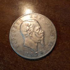 VITTORIO EMANUELE II - 5 Lire