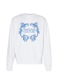 Felpa uomo bianco versace - bianco,