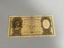 BANCONOTA 1000 DRACME CASSA MEDITERRANEA PER LA GRECIA