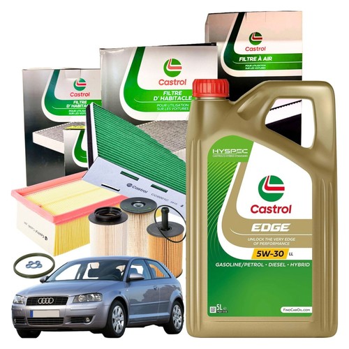 Kit tagliando castrol - castrol, filtri