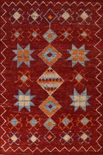 Astratto Lusso annodato a mano