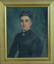 Antico Quadro Ritratto di