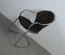 sedia design esclusivo filo sedia cucina braccioli sbalzo vintage anni 70