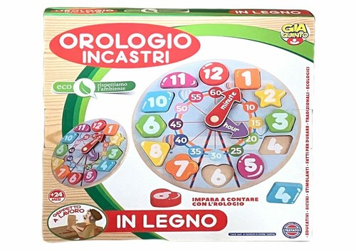 Orologio incastri legno - incastri,