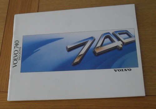 Volvo 740 berlina brochure - volvo,