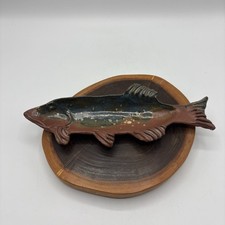 Muskie / Pike Glazed Ceramic