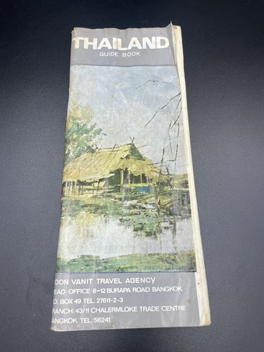 Guida thailandia vintage 1960 - thailandia,